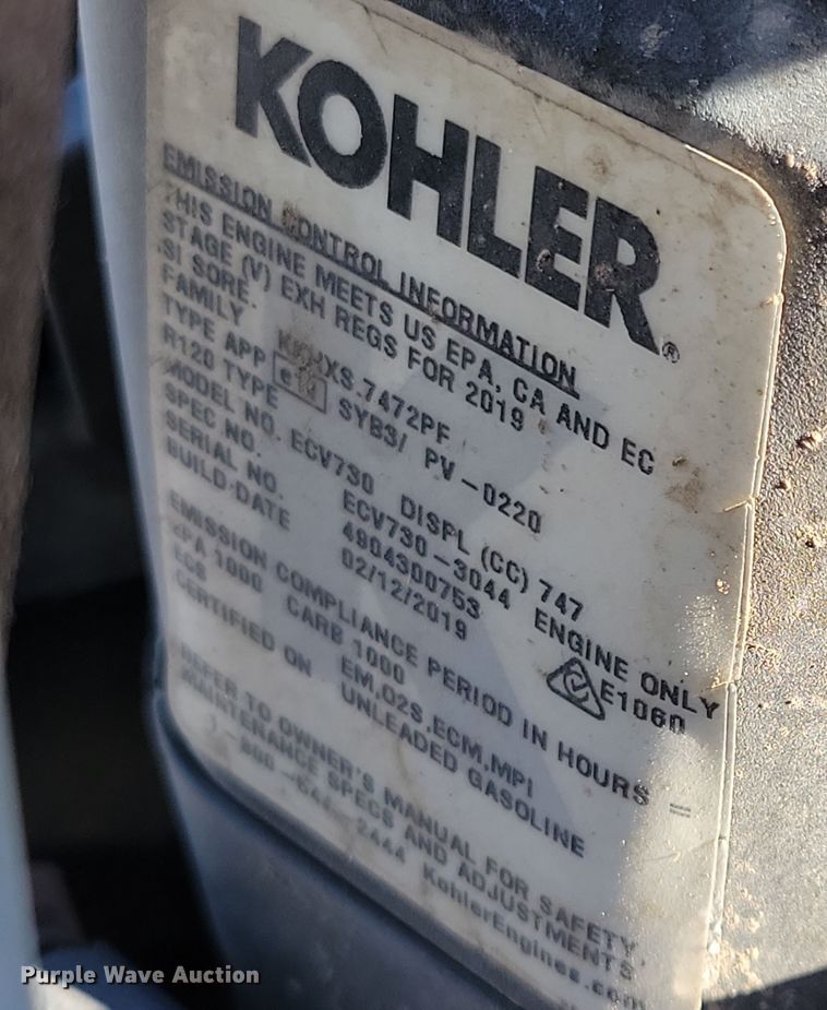 image for item LC9287 2019 Exmark Staris S-Series  ZTR lawn mower