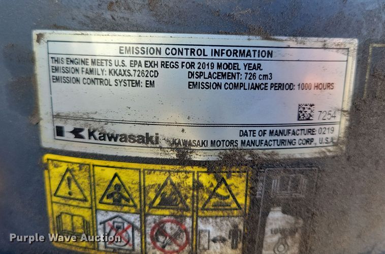 image for item LC9288 2019 Exmark Staris S-Series  ZTR lawn mower