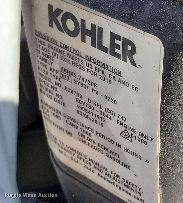 image for item LC9289 2019 Exmark Staris S-Series  ZTR lawn mower