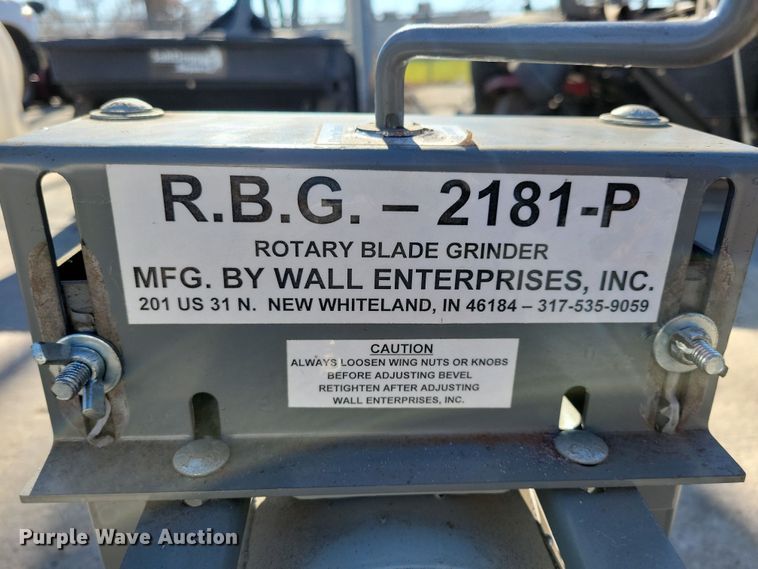 image for item LC9291 Wall Enterprises R.B.G.-2181-P  blade grinder