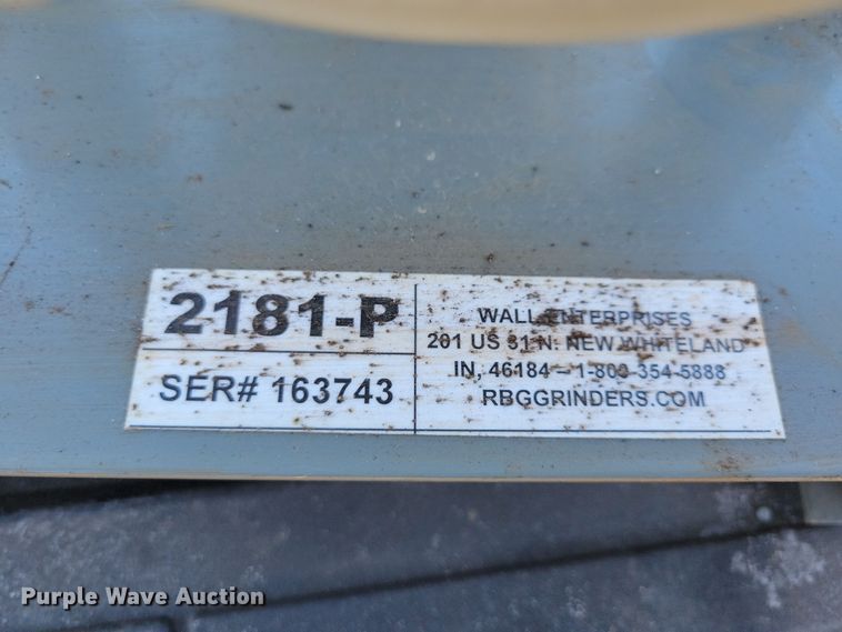 image for item LC9291 Wall Enterprises R.B.G.-2181-P  blade grinder