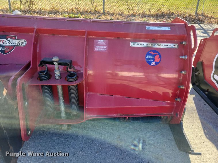 image for item LC9302 2018 Boss Trip-Edge SK  snow pusher