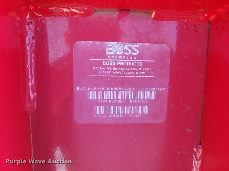 image for item LC9303 Boss Trip Edge LDR  snow pusher