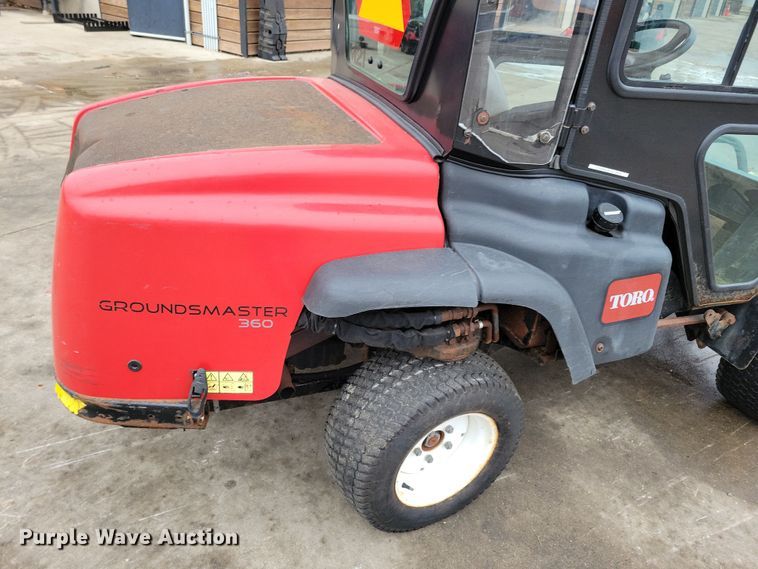 image for item LC9316 Toro Groundmaster 360  lawn mower