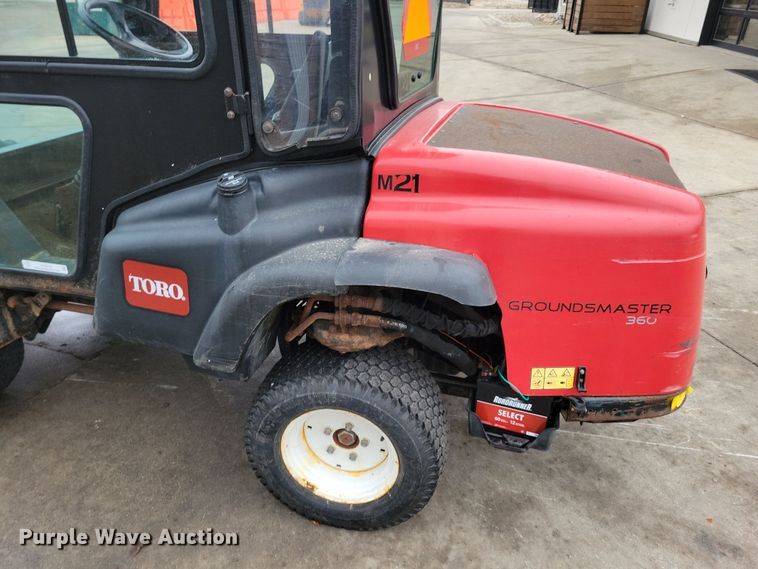 image for item LC9316 Toro Groundmaster 360  lawn mower