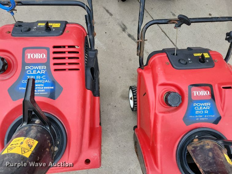 image for item LC9325 (5) snow blowers