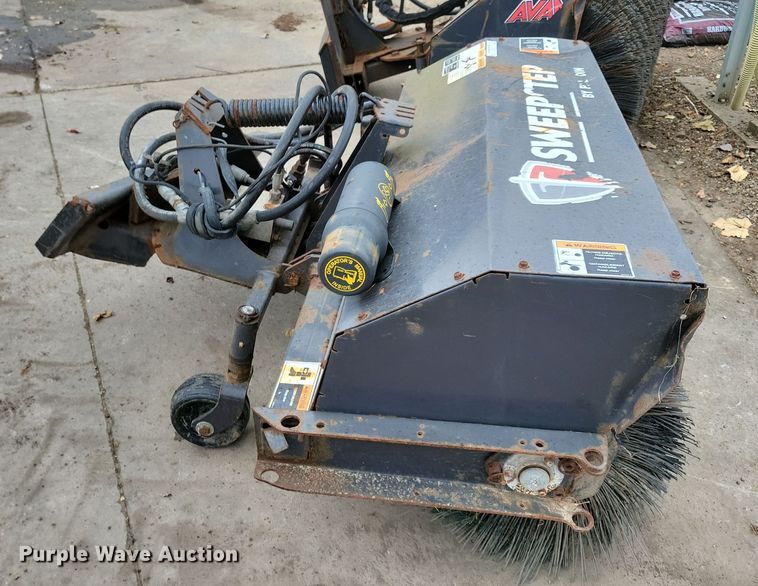 image for item LC9327 2015 Paladin Sweepster  compact utility loader broom