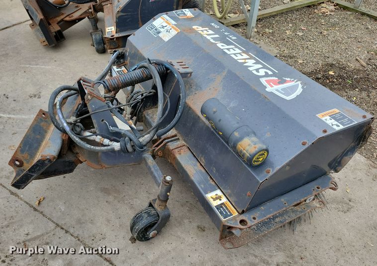 image for item LC9327 2015 Paladin Sweepster  compact utility loader broom