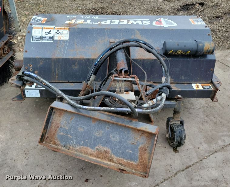 image for item LC9327 2015 Paladin Sweepster  compact utility loader broom