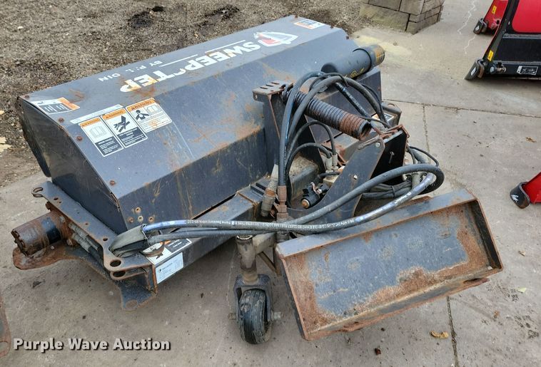 image for item LC9327 2015 Paladin Sweepster  compact utility loader broom