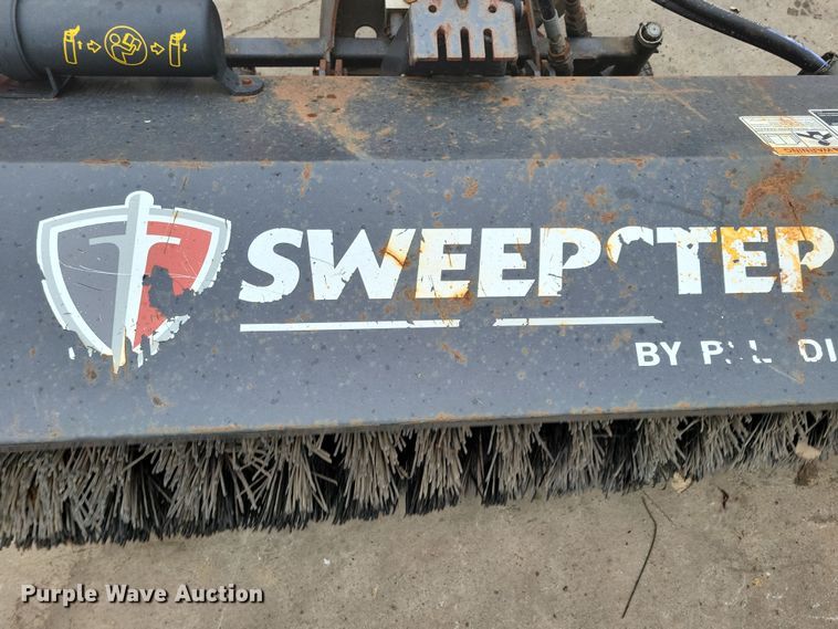 image for item LC9327 2015 Paladin Sweepster  compact utility loader broom