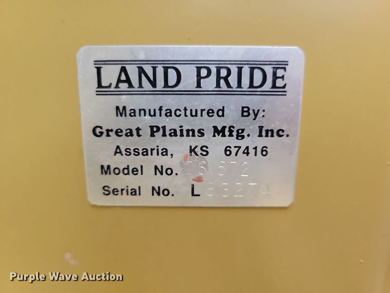 image for item LC9331 Land Pride OS572 Solid Stand Seeder  overseeder