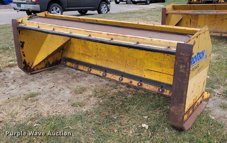 image for item LC9337 Pro-Tech  96" W  skid steer snow pusher