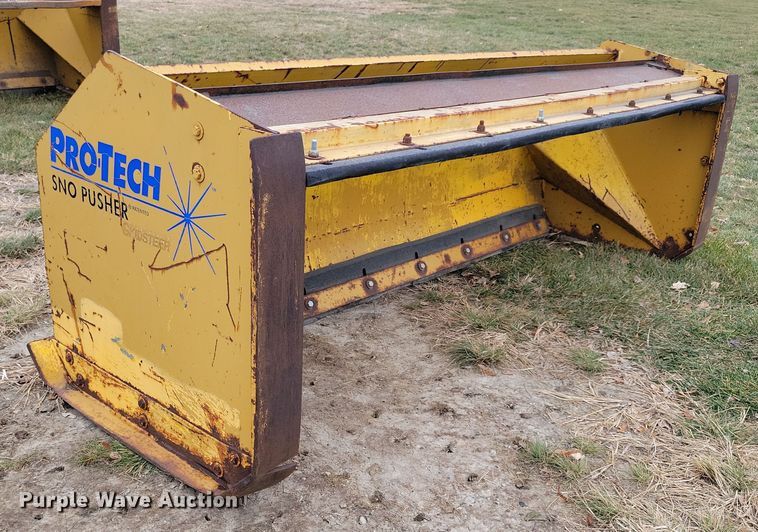 image for item LC9337 Pro-Tech  96" W  skid steer snow pusher