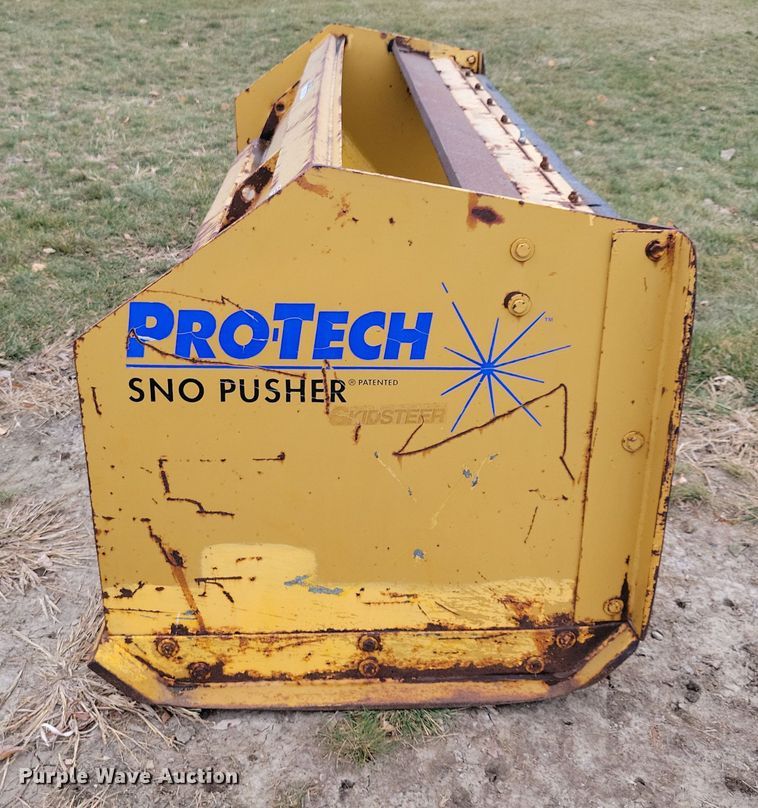 image for item LC9337 Pro-Tech  96" W  skid steer snow pusher