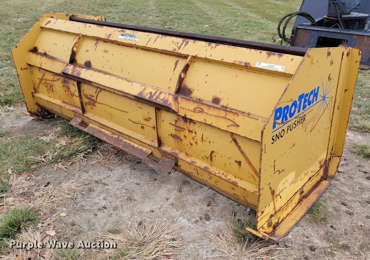 image for item LC9337 Pro-Tech  96" W  skid steer snow pusher