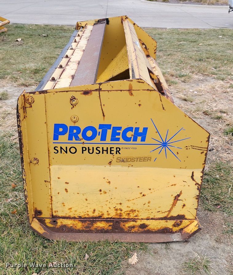 image for item LC9337 Pro-Tech  96" W  skid steer snow pusher