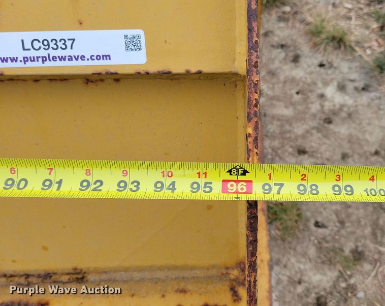 image for item LC9337 Pro-Tech  96" W  skid steer snow pusher