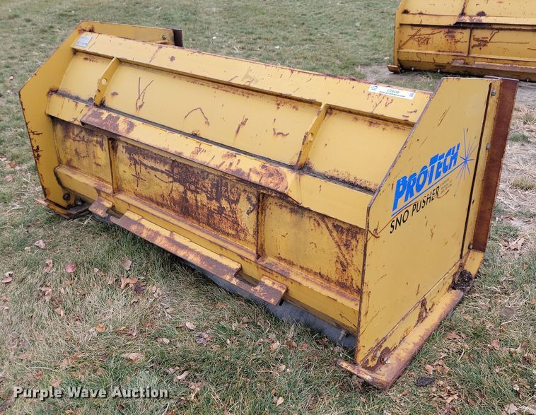 image for item LC9338 Pro-Tech  72" W skid steer snow pusher