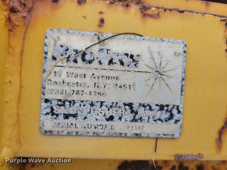 image for item LC9338 Pro-Tech  72" W skid steer snow pusher