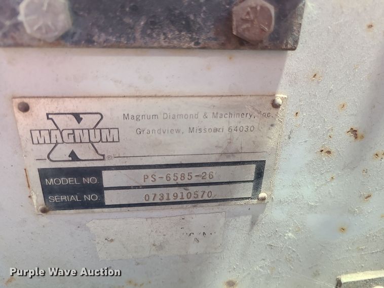 image for item LJ9359 Magnum PS-6585-26  Concrete saw