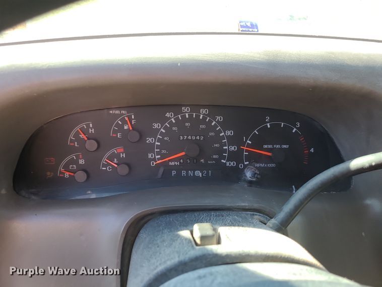 image for item LJ9367 2000 Ford F350 Super Duty  SuperCab pickup truck