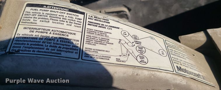 image for item LJ9367 2000 Ford F350 Super Duty  SuperCab pickup truck