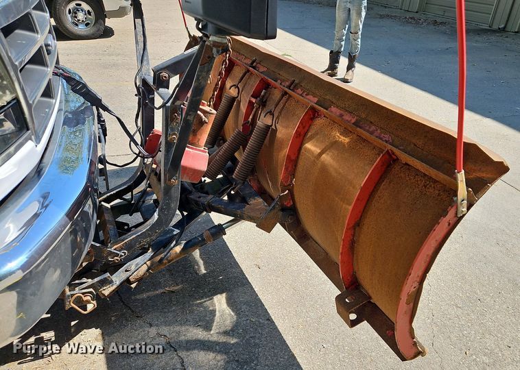 image for item LM9156 1995 Ford F350  flatbed pickup truck