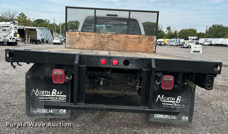 image for item LV9047 2008 Ford F450 Super Duty  Crew Cab flatbed truck