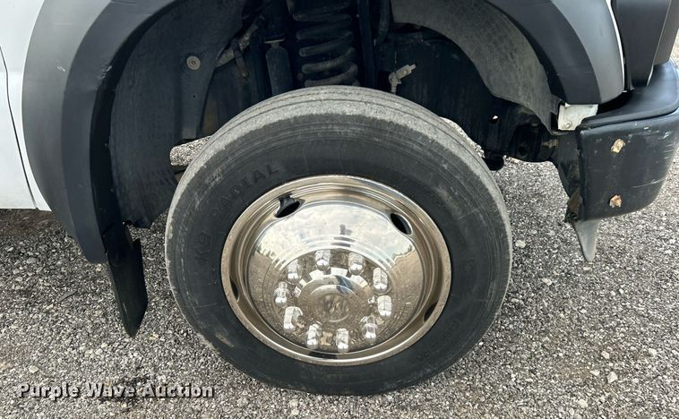 image for item LV9047 2008 Ford F450 Super Duty  Crew Cab flatbed truck