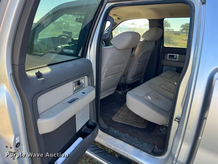 image for item LV9162 2010 Ford F150  SuperCrew pickup truck