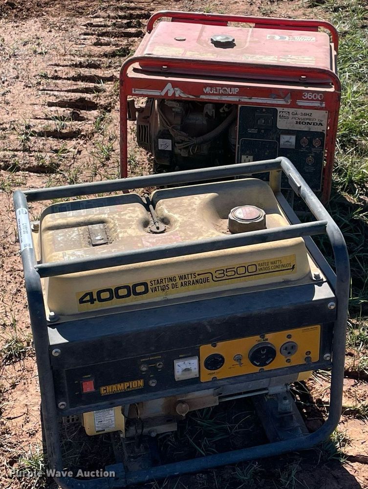 image for item LV9180 Champion 46598  generator