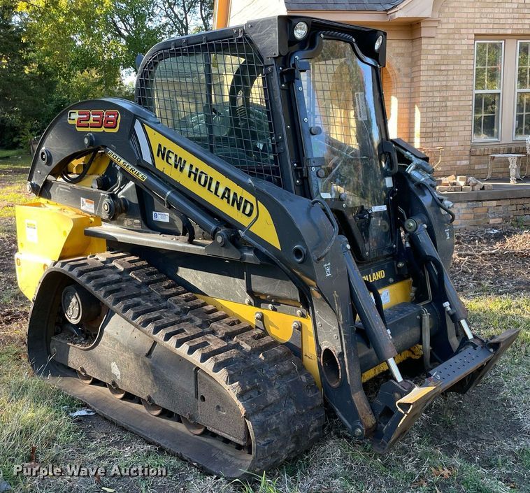 image for item LV9192 2015 New Holland C238  tracked skid steer loader