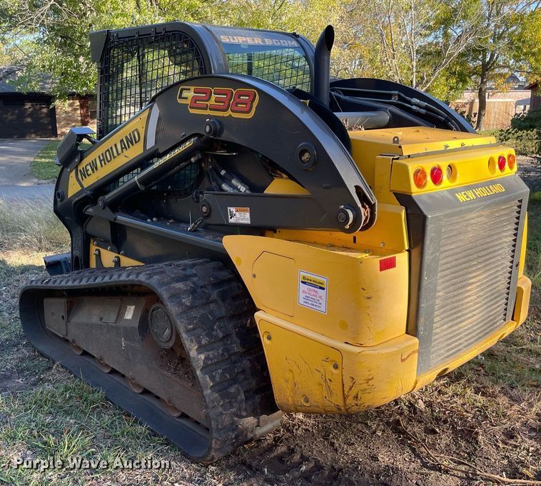 image for item LV9192 2015 New Holland C238  tracked skid steer loader