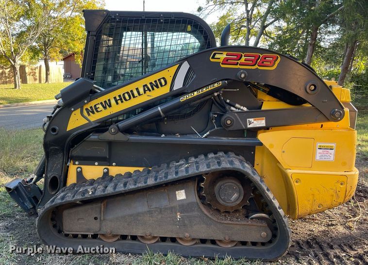 image for item LV9192 2015 New Holland C238  tracked skid steer loader