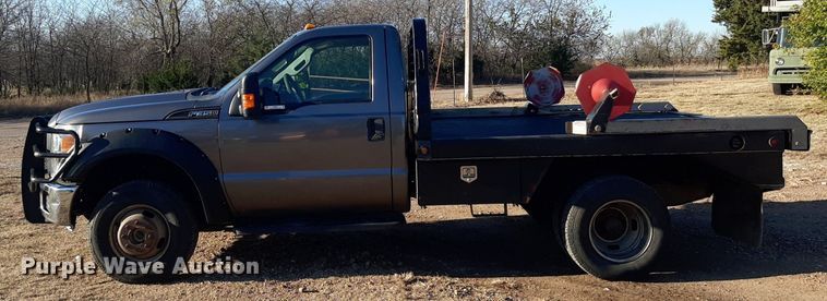 image for item LX9807 2014 Ford F350 Super Duty  bale bed pickup truck