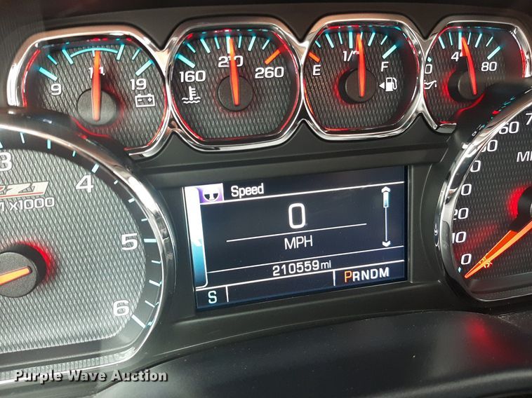 image for item LX9815 2015 Chevrolet Silverado 1500  Double Cab pickup truck