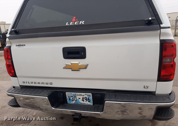 image for item LX9816 2015 Chevrolet Silverado 1500  Double Cab pickup truck