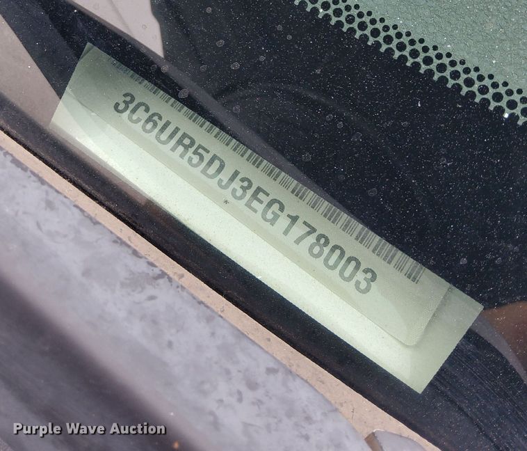 image for item LX9818 2014 Dodge Ram 2500HD  Crew Cab pickup truck