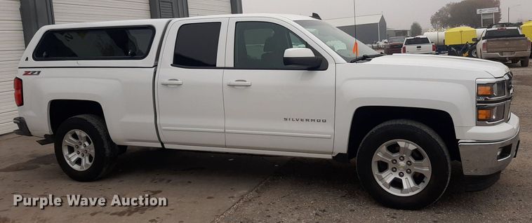 image for item LX9819 2015 Chevrolet Silverado 1500  Double Cab pickup truck