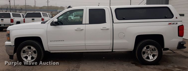 image for item LX9819 2015 Chevrolet Silverado 1500  Double Cab pickup truck