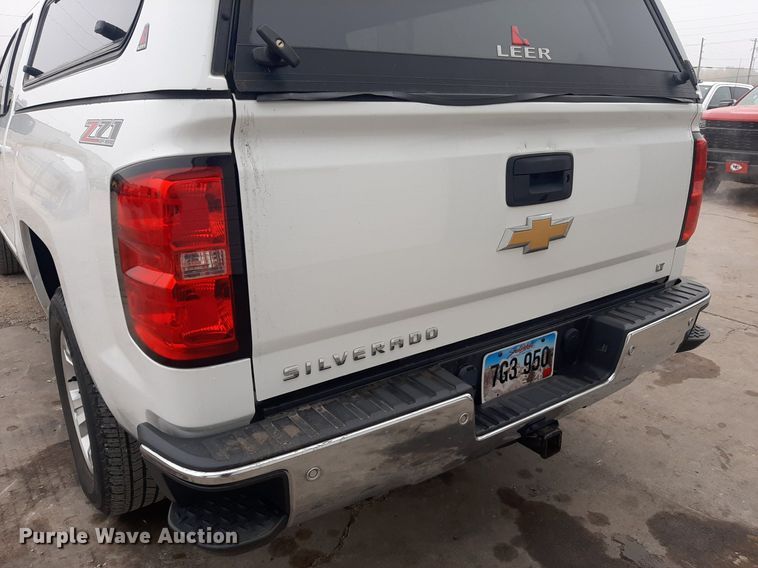 image for item LX9819 2015 Chevrolet Silverado 1500  Double Cab pickup truck