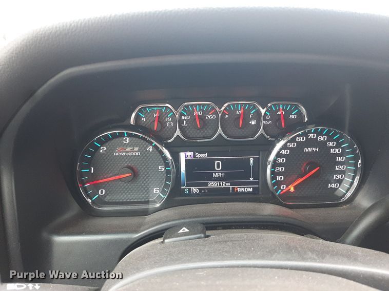 image for item LX9819 2015 Chevrolet Silverado 1500  Double Cab pickup truck