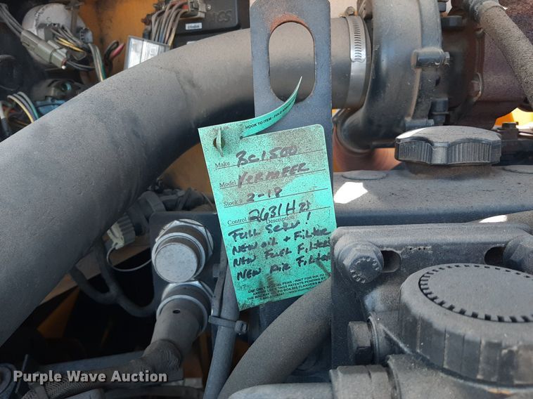 image for item LX9820 2007 Vermeer BC1500  wood chipper