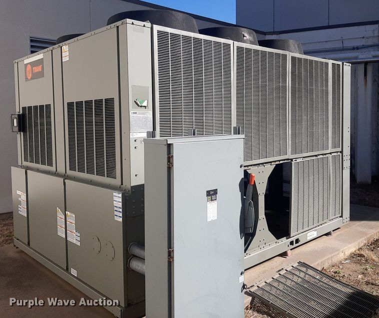 image for item LX9823 (2) Trane chillers