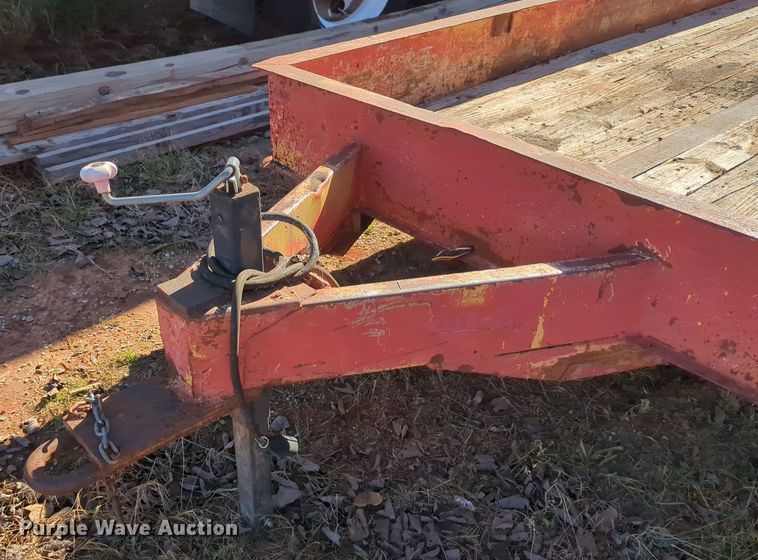 image for item LY9481 Shop built  utility trailer