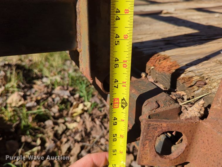 image for item LY9481 Shop built  utility trailer