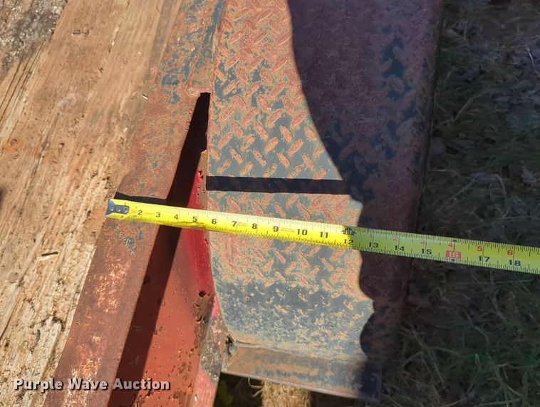 image for item LY9481 Shop built  utility trailer