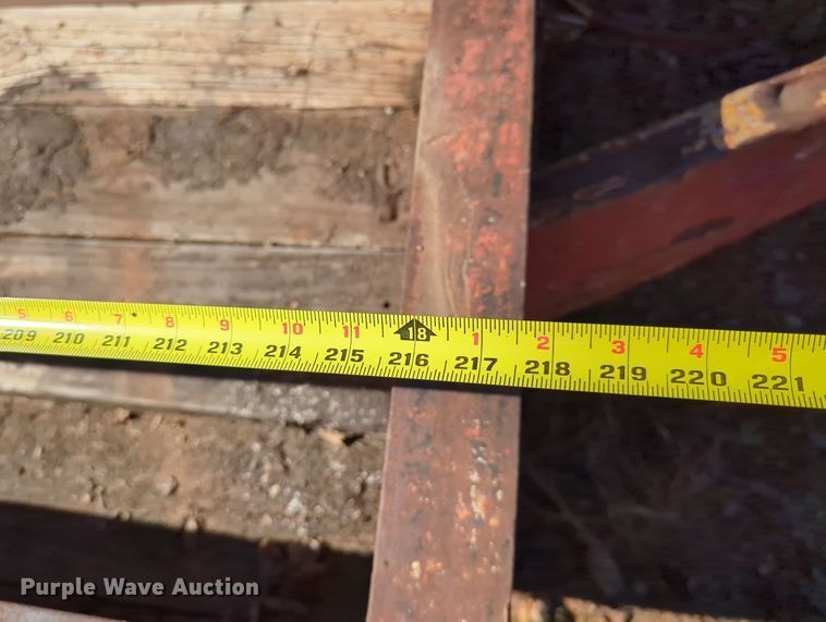 image for item LY9481 Shop built  utility trailer