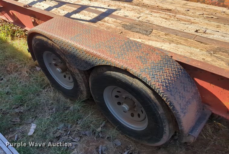 image for item LY9481 Shop built  utility trailer